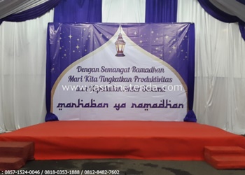 Jasa Pembuatan Backdrop / Banner